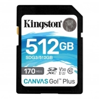 Card de memorie SD Kingston Canvas Go! Plus 170Mbps/ 512GB