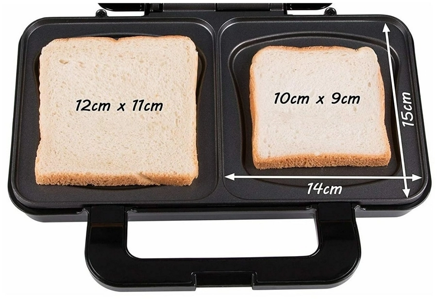 Sandwitch maker First FA53375, 900 W, Argintiu