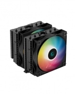 Cooler DEEPCOOL  AG620 BK ARGB / Universal / 260W / 300~1850rpm, <29.4dBA / 67.88CFM / Black