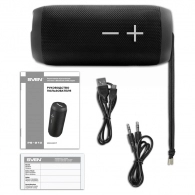 Boxa portabila SVEN PS-210, Black / 12W / Bluetooth / FM / USB / microSD / 1500mA*h