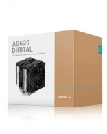 Cooler DEEPCOOL AG620 DIGITAL / Universal / 260W / 300~1950rpm, <29.4dBA / 67.88CFM / Black