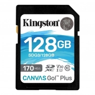 Card de memorie SD Kingston Canvas Go! Plus 170Mbps/ 128GB
