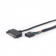 Card Reader Gembird FDI2-ALLIN1-03, Internal USB card reader/writer with SATA port, black