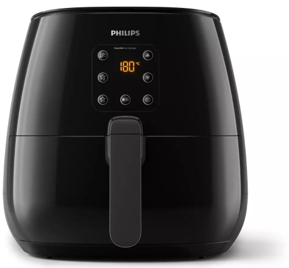 Фритюрница Philips HD926090, 1.2 кг, 1900 Вт, Черный