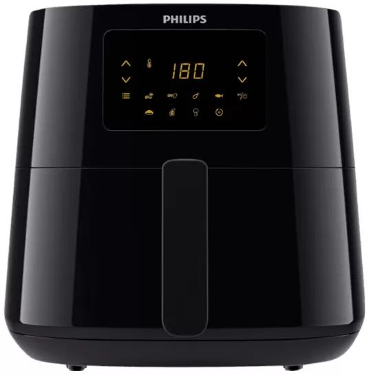 Аэрофритюрница Philips HD927090, 1.2 кг, 2000 Вт, Черный