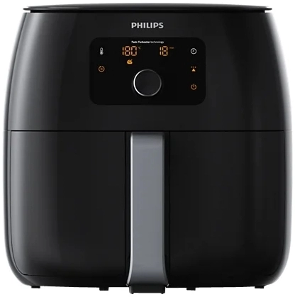 Friteuza Philips HD965090, 1.4 kg, 2225 W, Negru
