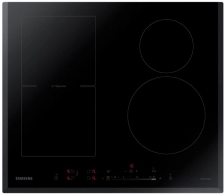 Встраиваемая индукционная панель Samsung NZ64H57479K, 4 конфорок, Черный