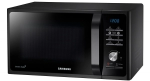 Микроволновая печь соло Samsung MS23F302TAK/BW, 23 л, 800 Вт, Черный