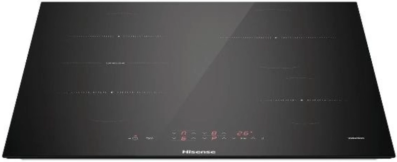 Встраиваемая индукционная панель Hisense I6433CB7, 4 конфорок, Черный