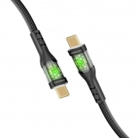 Cablu USB Type-C - USB Type-C Promate TransLine-CC Black