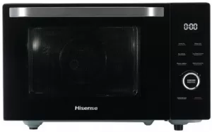 Cuptor cu microunde cu grill Hisense H30MOBS10HC, 30 l, 1000 W, 2400 W, Negru