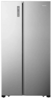 Холодильник Side-by-Side Hisense RS677N4BIE, 519 л, 178.6 см, E, Серебристый