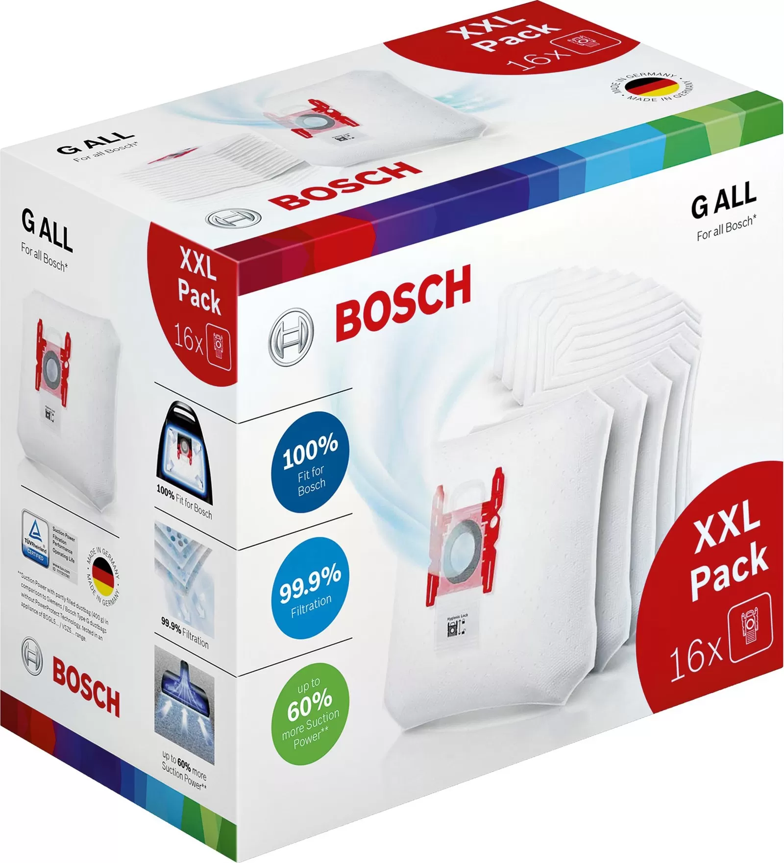 Мешки для пылесоса Bosch BBZ16GALL