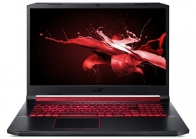 Laptop Acer Nitro AN517-51-58RA, 8 GB, Linux, Rosu cu negru