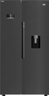 Холодильник Side-by-Side Beko GN163241DXBRN, 576 л, 179 см, E, Черный