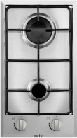 Plita cu gaz incorporabila Arctic ARDCG32210SX, 2 arzatoare, Inox