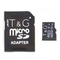 Карта памяти MicroSD+ SD adapter TnG 16GSDplusadTG