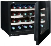 Встраиваемый винный шкаф Avintage AVI24PREMIUM, 24 бутылок, 45 см, A, Черный
