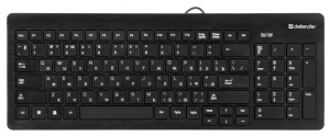 Tastatura cu fir Defender Dominanta XM-510 B