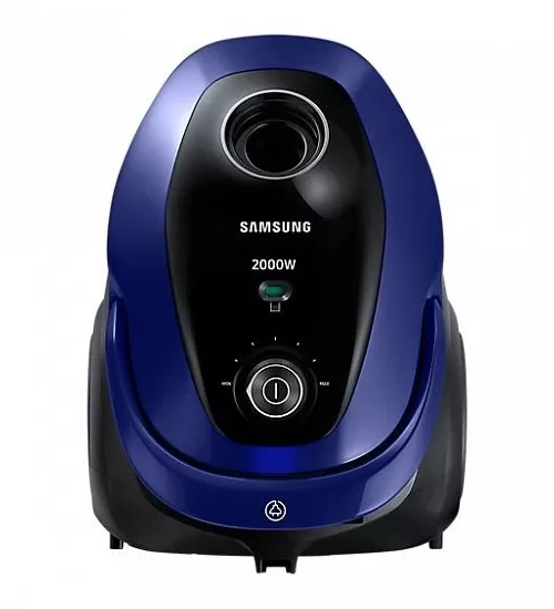 Пылесос с мешком Samsung VC20M251AWB/EV, 2000 Вт, 83 дБ, синий/голубой