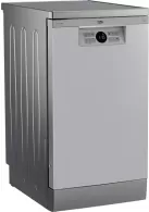 Посудомоечная машина  Beko BDFS26020XQ, 10 комплектов, 6программы, 44.8 см, E, Серебристый