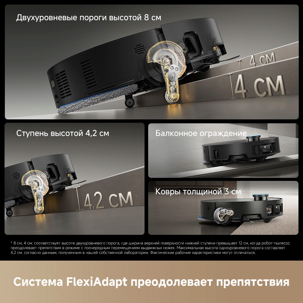 Dreame Matrix10 Ultra Black — imagine oficială a tehnologiei de curățare