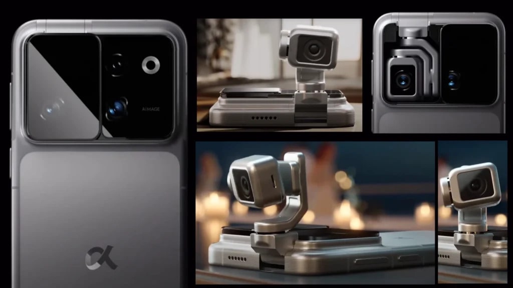 HONOR Robot Phone — cameră pe braț extensibil