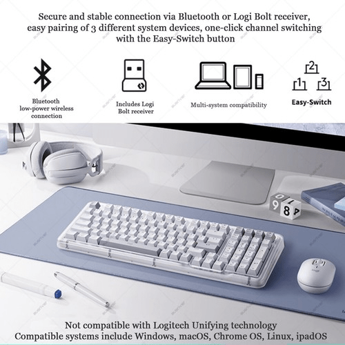 Logi Options+ — configurarea Logitech Alto Keys K98M