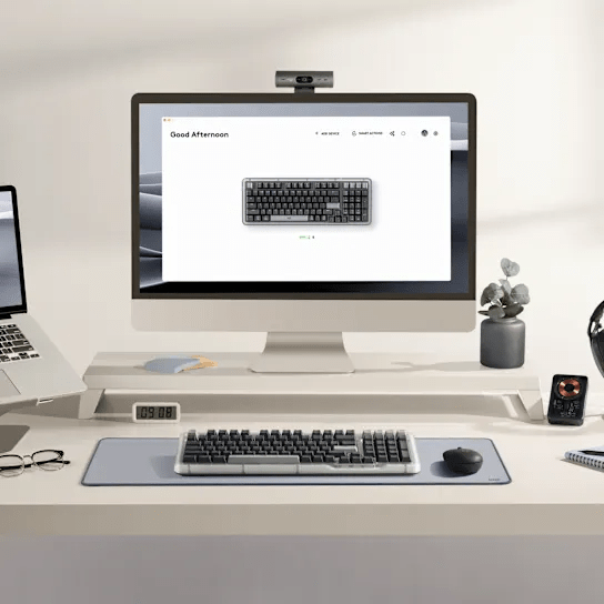 Vedere Logitech Alto Keys K98M cu iluminare