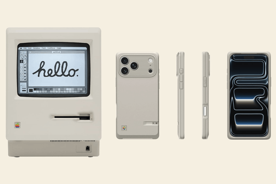 Spigen Classic LS MagFit Macintosh Style