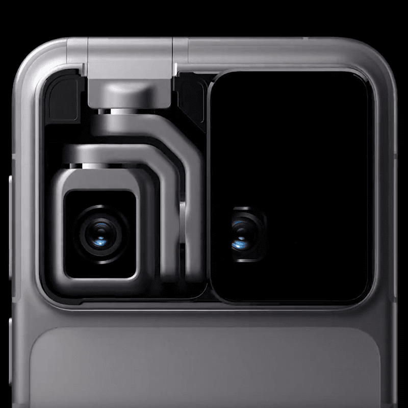 Cameră robotizată HONOR Robot Phone — detaliu
