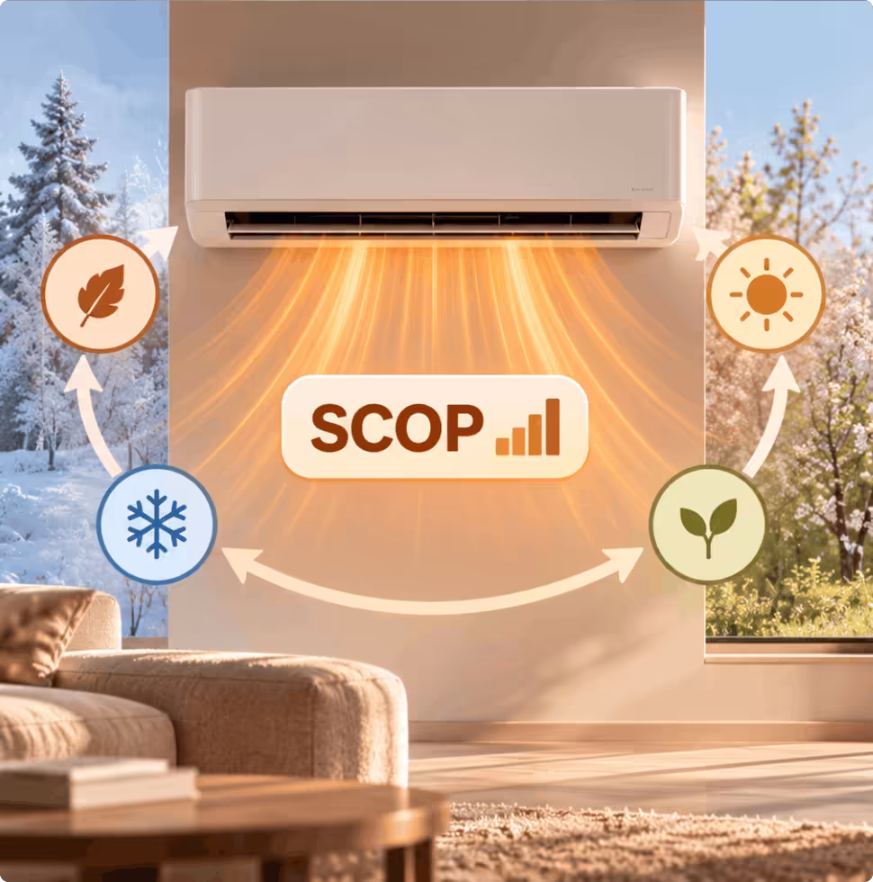 Coeficientul sezonier SCOP