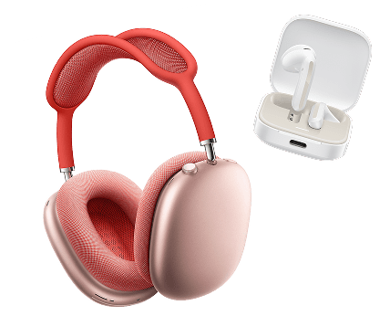 headphones woman