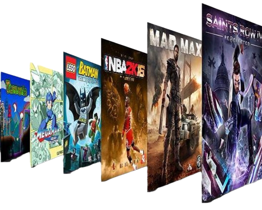 games for game consoles in the Bomba chain of stores