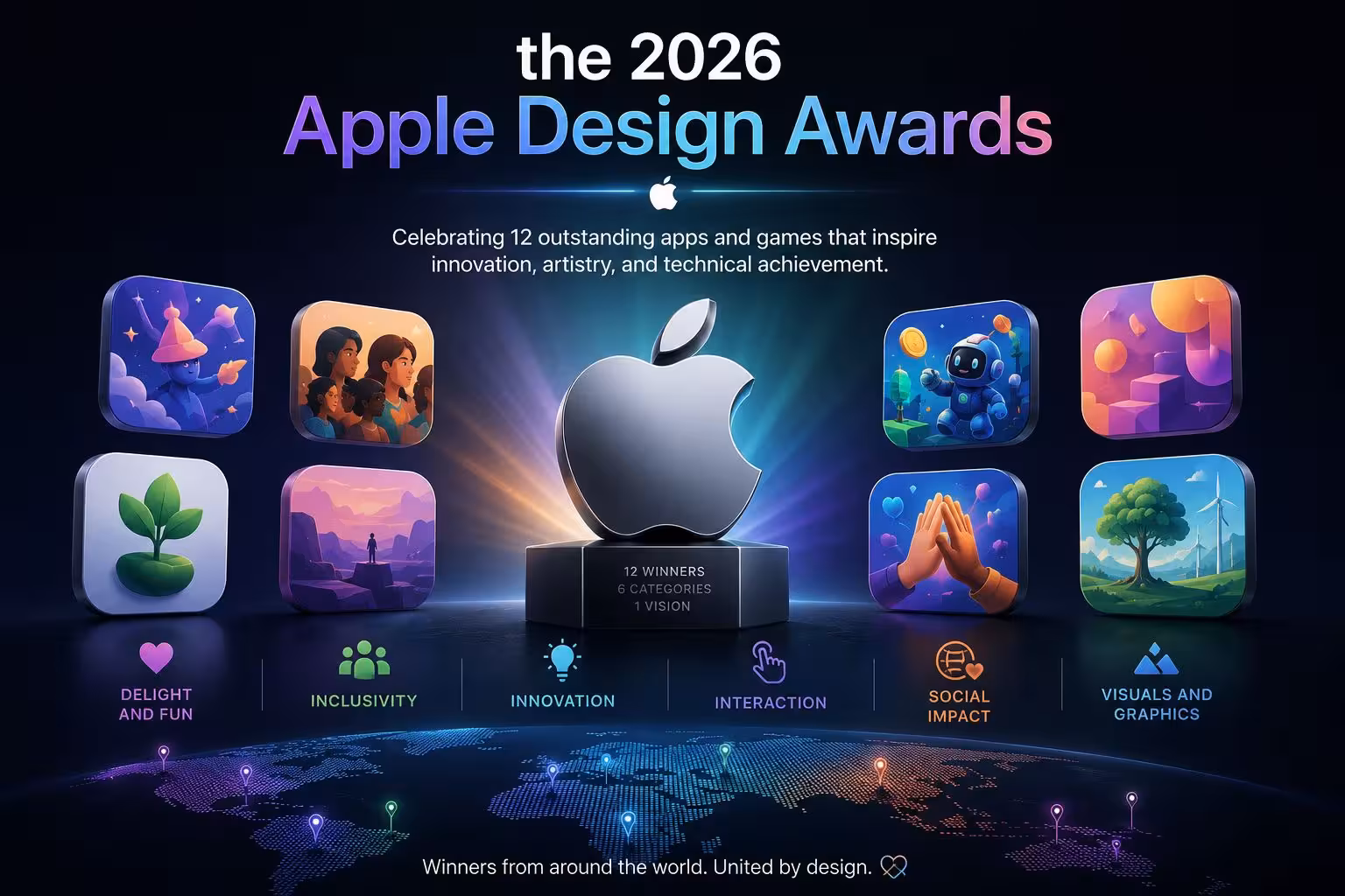 Câștigătorii Apple Design Awards 2026