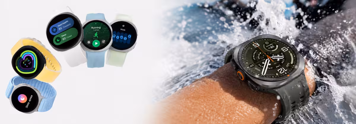 Samsung Galaxy Watch Ultra 2 în natură
