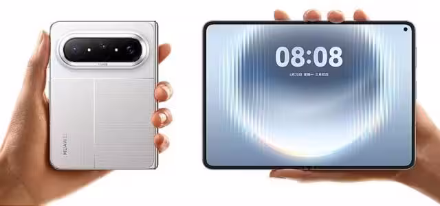 Design și dimensiuni Huawei Pura X Max