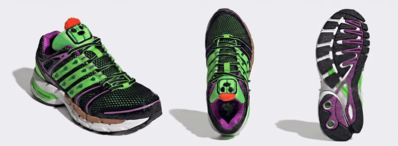 Detalii design adidași Spike
