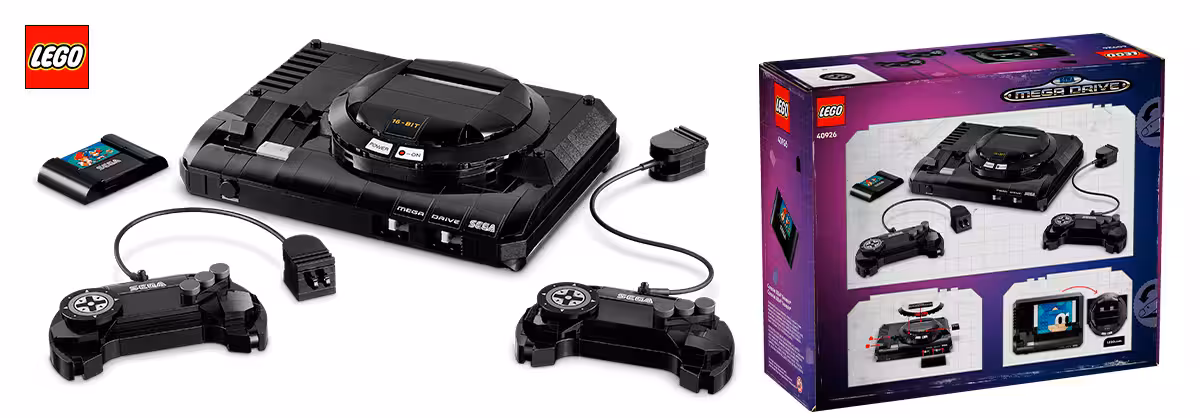 Detalii de asamblare LEGO SEGA Genesis