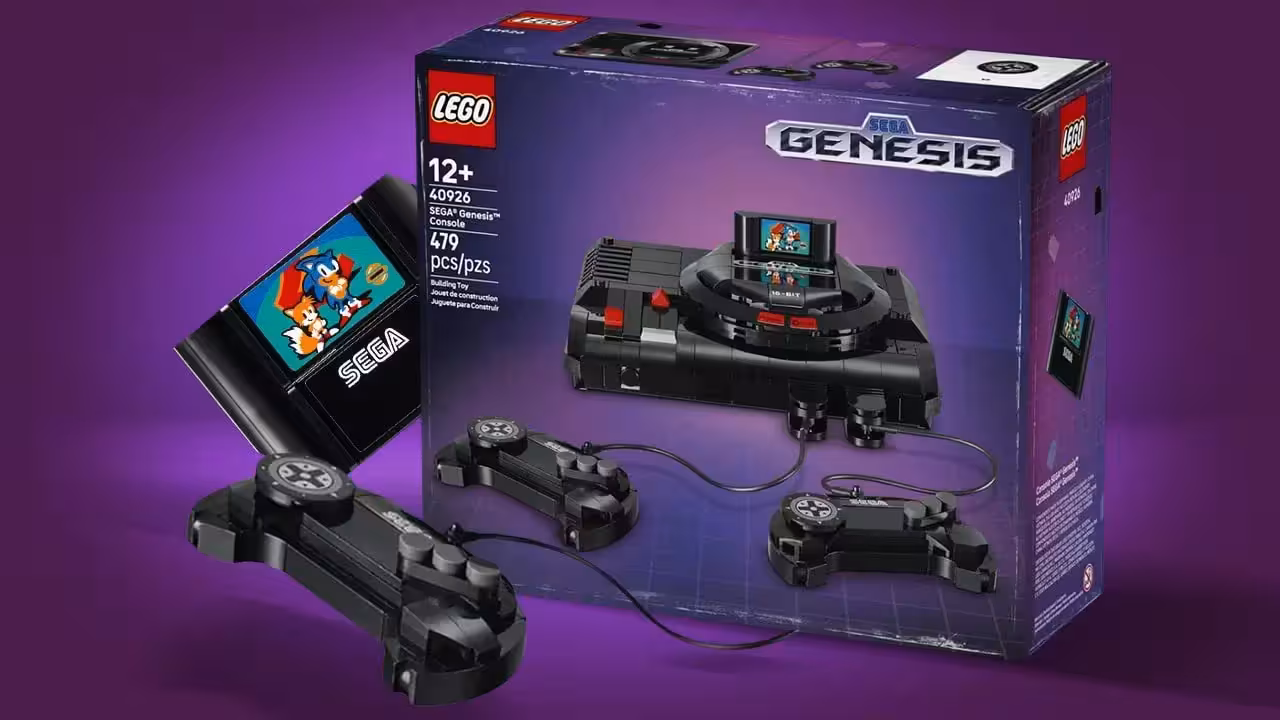 Anunțul setului LEGO SEGA Genesis 40926