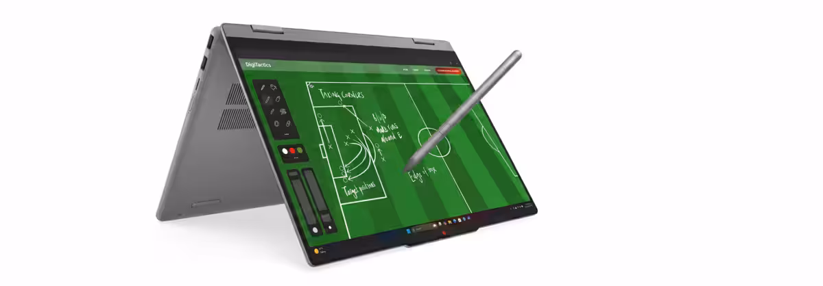 Display-ul și transformarea Lenovo IdeaPad 5x