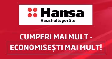 Reducere pînă la 15% la tehnică încorporabilă Hansa!