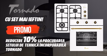 Скидка 10% на комплекты встраиваемой техники Tornado!