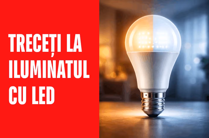 Cum să nu mai plătiți prea mult pentru electricitate? Treceți la iluminatul cu LED