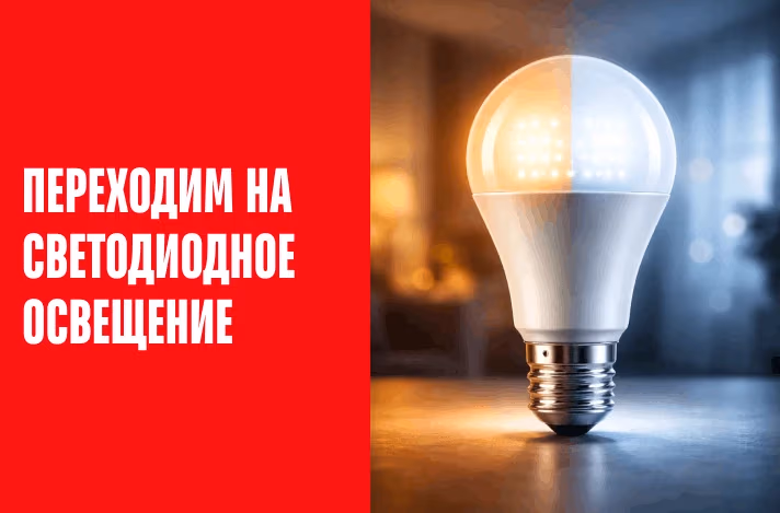 Как перестать переплачивать за электричество? Переходим на светодиодное освещение