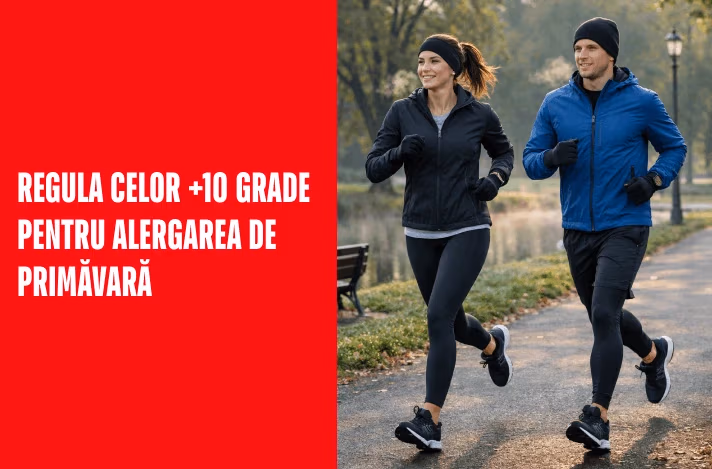 Regula celor „+10 grade” pentru alergarea de primăvară: cum să vă îmbrăcați corect