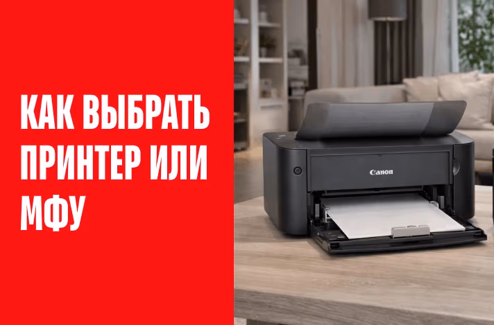 Как выбрать принтер или МФУ: руководство для дома и офиса