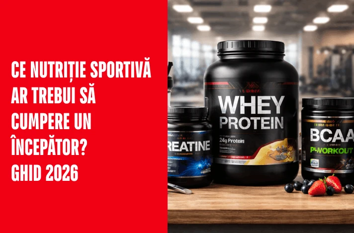 Suplimente sportive: setul de bază pentru începători, fără nimic în plus