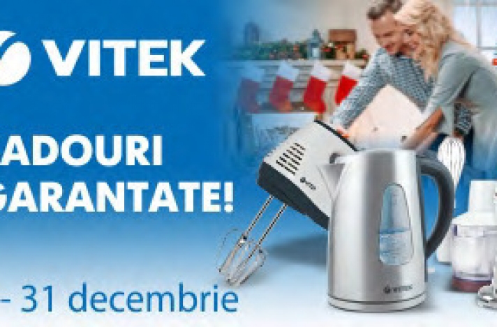 Cu Vitek cumpărăturile aduc dublu beneficiu 