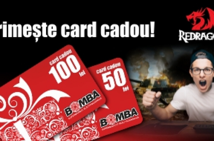 Premiu garantat la procurarea mărfii Redragon în sumă de la 500 lei!